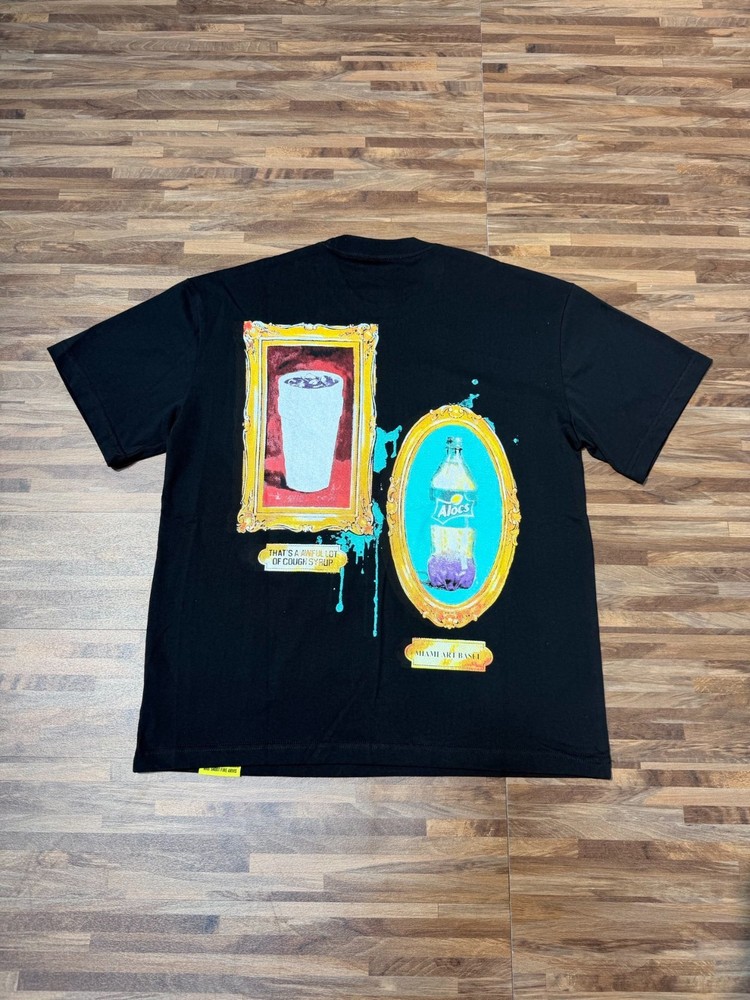 THAT’S A AWFUL LOT OF COUGH SYRUP tee black & white NEW
