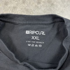 Rip Curl South Africa T Shirt Mens XXL Black Beach Surf Preowned
