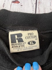 Vintage 90s Russell Athletic Pro Cotton Long Sleeve T Size XL Streetwear Grunge
