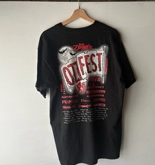 Vintage 1999 Ozzfest Tour T Shirt XL Black Sabbath Rob Zombie Slipknot Deftones