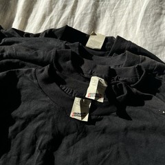 VTG Lot of 12 Screen Stars Blank 9Black 3Navy Small Single Stitch T-Shirts ‘80s
