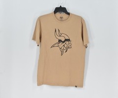 Men’s ’47 Minnesota Vikings T-Shirt In Dusted Khaki Size Medium