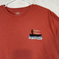 G.H. Bass & Co. Men’s XL Outdoor Classic Fish Tournament T-Shirt Crew Neck