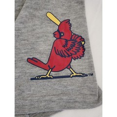 VTG St. Louis Cardinals MLB Baseball Button Down Jersey Shirt Gray Mens XL