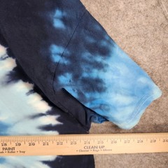 Tie-Dye Colortone T-Shirt Men 2XL Spiral Psychedelic Cotton Tee Retro Streetwear