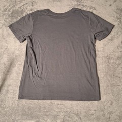 AC/DC T-Shirt Size Large Short Sleeve Gray Graphic Tee Cotton Rock Band