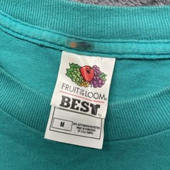 Vintage Walmart Shirt Mens Medium Blue Teal Short Sleeve Store Employee Y2K