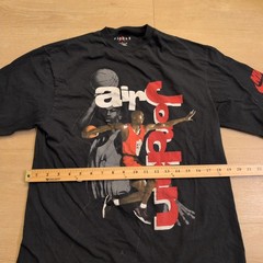 Nike Air Jordan Mens Black Graphic T-Shirt Michael Jordan Jumpman Size M