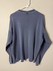 Vintage Gramicci Men’s M Blue 90s Long Sleeve Shirt Worn