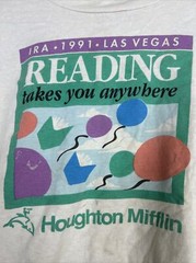 Four Seasons Vintage Men’s XL Las Vegas 1991 Reading White T-Shirt