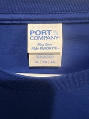 Port & Company Fan Favorite Men’s XL Blue Crewneck Graphic Tee Grandpa Legend