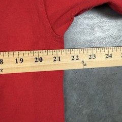 Vintage Marines T Shirt Mens Large Red USA Military Preowned