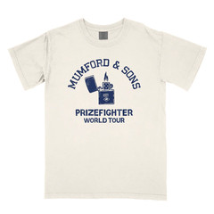Mumford & Sons Prizefighter World Tour North America 2026 Merch, T-Shirt Reprint