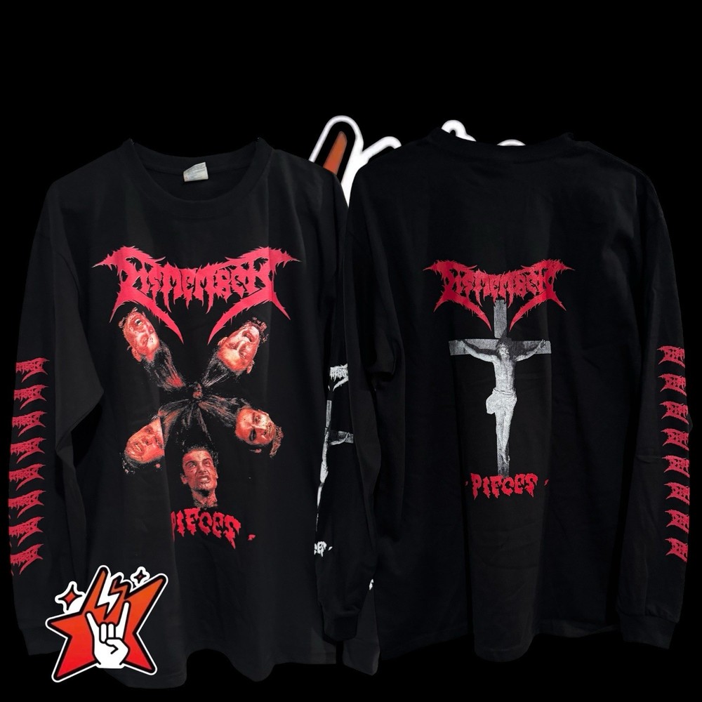 Dismember T- Shirt in Short and Long Sleeve Death Cancer Entombed Bolthrower