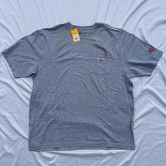 Carhartt Heavyweight Coors Light Pocket T Shirt NWT Grey Blue Red Logo Size XL