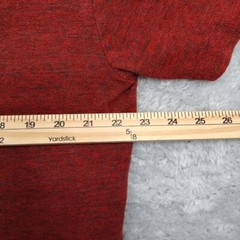 B2 Blends Shirt Mens Extra Large Red V-Neck Tee