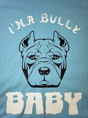 ChiefBrains Apparel Limited Edition Pitbull Bully Baby T Shirt Mens Cotton New