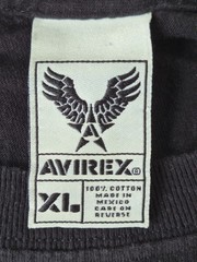 Avirex King Playing Card Graphic T Shirt XL Black Raised Print Streetwear