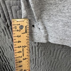 Vintage M&O Knits Heavyweight T-Shirt Men’s XXL Gray Grey Georgia Bulldogs 2005