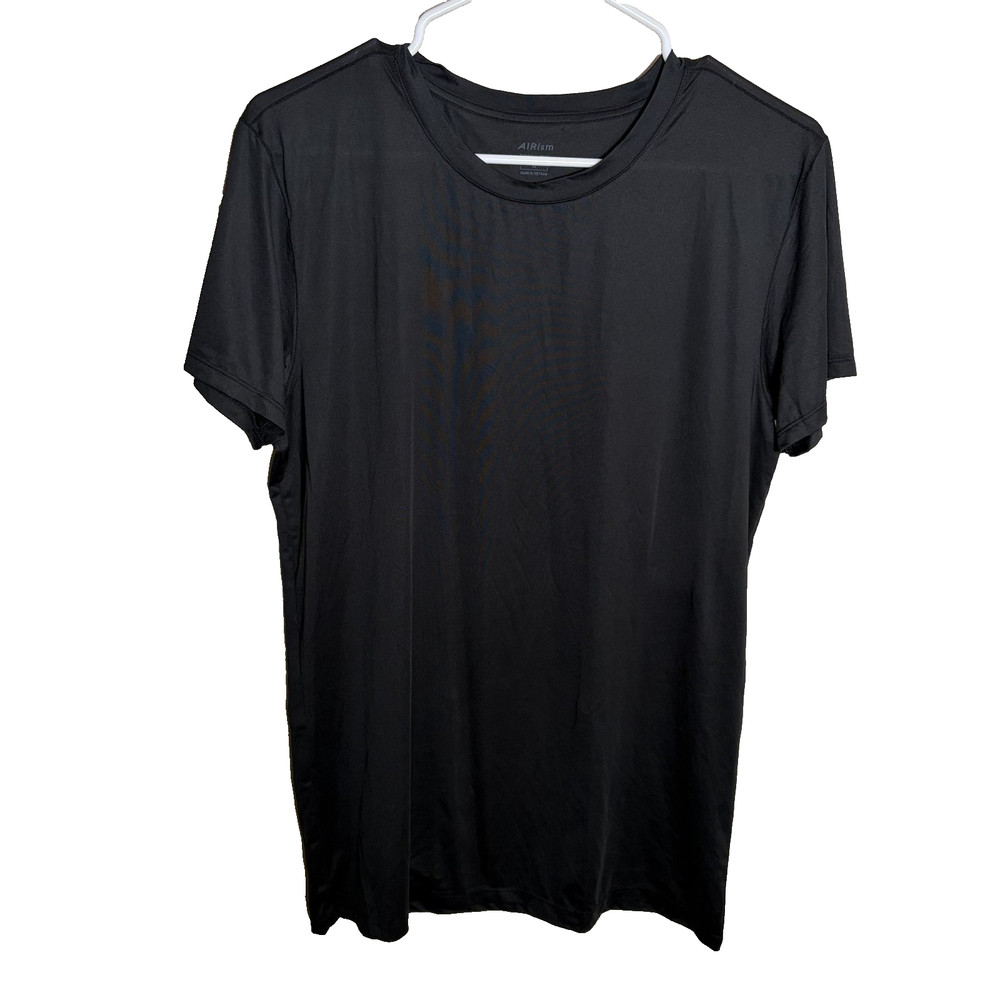 Uniqlo T-Shirt Men’s Medium Crew Neck Airism Lightweight Short Sleeve Solid