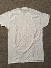 Hanes Plain White T-shirt Medium