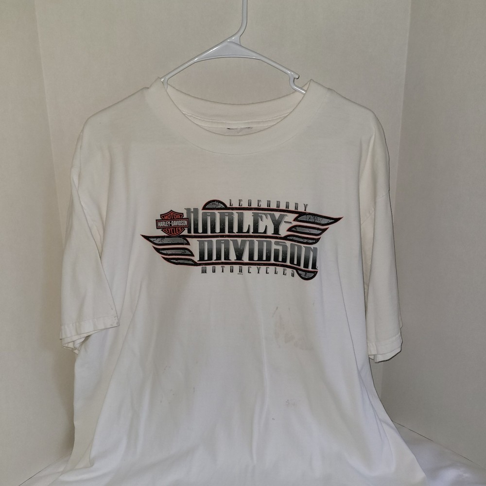 Legendary Harley Davidson Men’s XL White T-Shirt Birmingham, AL See Photos