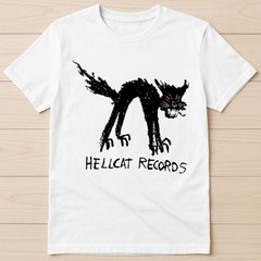 Hellcat Vinyl Records Seattle Record Store Music Cat Gift Tee T Shirt 2934