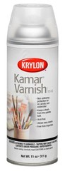 Krylon K01312 11-ounce Kamar Varnish Aerosol 11 Ounce (pack of 1), Matte