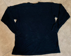 Avirex Varsity Black w/ Red Shirt w/ Cougar Panther Cat Adult XL