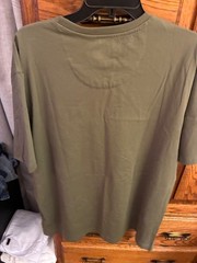 NWT GREG NORMAN XL MENS SHIRT SLEEVE TSHIRT CREW GRAY