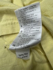 Carhartt Yellow Loose Fit Cotton Knit Crew Neck Long Sleeve T-Shirt Men 2XL
