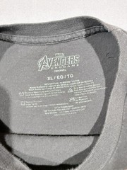 Marvel Avengers Endgame Black Graphic Tshirt Youth XL