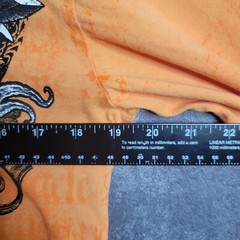 Mens Archaic Long Sleeve Cotton Shirt Death and Glory Size Medium