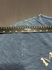 Polo Ralph Lauren Indigo Blue EMBROIDERD MARINE ACADEMY PRL Tee Shirt Men M