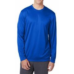 Hanes Sport Men’s Long-Sleeve T-Shirt Cool DRI Moisture-Wicking 2 Pack Large
