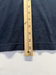 Carhartt Original Fit Shirt Men 4XL Navy Blue Graphic Print Spellout Logo Rugged