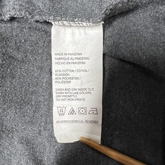 G.H. Bass & Co. Rock Mills Lake Mens T-Shirt Size Large Dark Heather Gray EUC