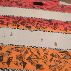 VTG Permit Men Small Shirt Boxy Surf Skate Striped Aztec Ocean Pacific OP Sport