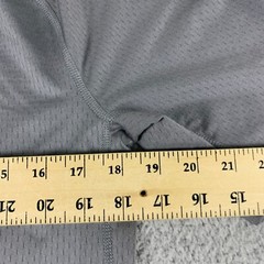 Rei Co-Op Shirt Men S Gray Tee Short Sleeve Pullover Crew Neck Polyester Stretch