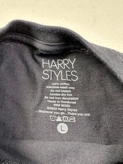 Harry Styles Exclusive t-shirt Love On Tour 2022 Toronto Pop-Up LARGE Black New