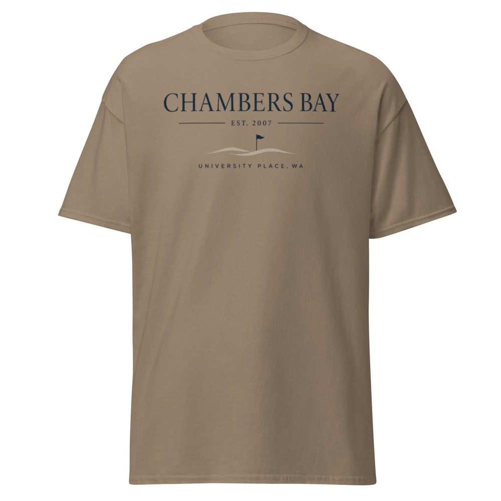 Chambers Bay Golf Shirt University Place WA Golf Tee Mens Golfer Gift