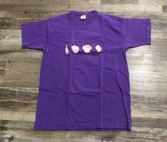 Vtg Vintage Puerto Rico Seashells Mens Large Purple Single Stitch Tee T Shirt
