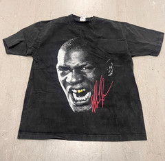 Everlast Mike Tyson Heavy Cotton T-Shirt Men’s Black Graphic Boxing Sports – XL