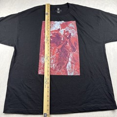 Marvel Rocket Raccoon Guardians of the Galaxy Men’s 2XL T-Shirt Black Cotton