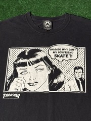 Vintage Thrasher Skate T Shirt Size Large Birdhouse Blind Girl Hookups