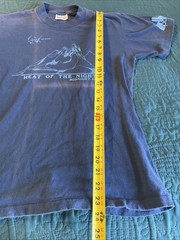 1980’s Stedman Hi- Crew Graphic Runners T-Shirt, Heat Of The Night, S-M