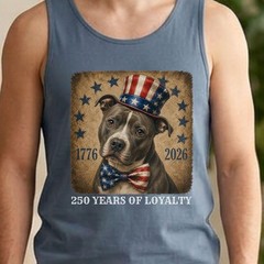Yellow Lab Patriotic Tank Top