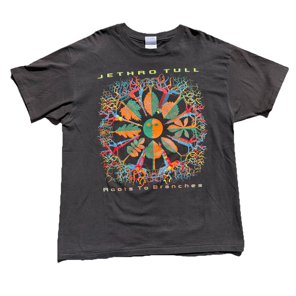 VTG Jethro Tull Roots To Branches Tour T Shirt Mens 1995 XL