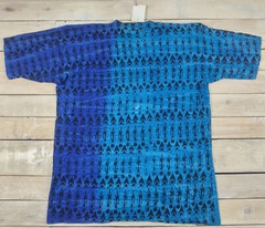 New Vintage 90s NA’PALI Surf Co. Virginia Beach Tie Dye All Over Print Tee L
