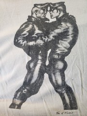 Tom of Finland New York City L Tshirt Leather Gay
